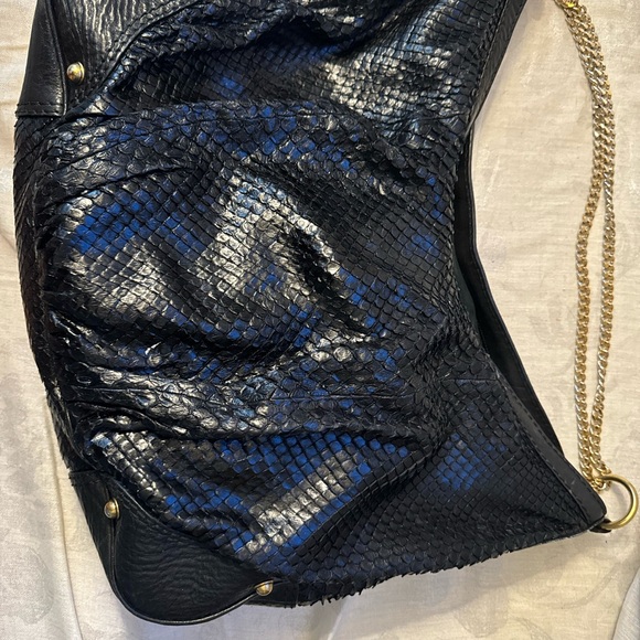 Gucci GHW Black Python Sienna Hobo XL size - Picture 3 of 8